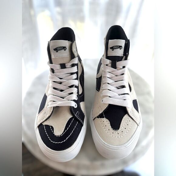 Vans Vault SK8-HI WP VR3 LX Navy Patchwork Size 6 Mens 7.5 Women - Picture 3 of 16